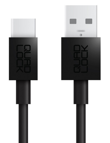 Câble USB A vers USB C QUAD LOCK - 20 cm