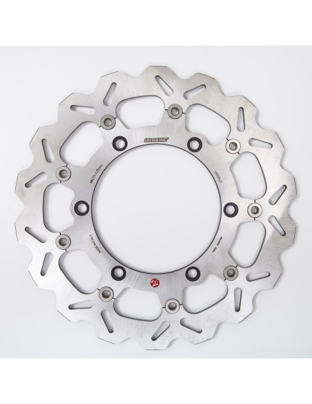Disque de frein avant BRAKING WAVE HO26FLD flottant 900 Thruxton 2004-06 et 1100 ST Pan Eur. 1990-01