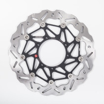 Disque de frein flottant avant BRAKING WAVE WK051L pour Supermotard