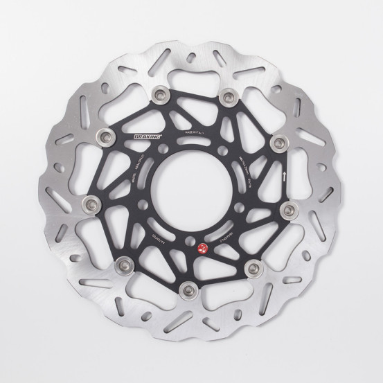 Disque de frein avant BRAKING Wave SBK Kawasaki ZX6r Z1000 Gauche
