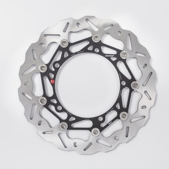 Disque de frein flottant avant droit BRAKING WAVE WK102R SBK TRIUMPH