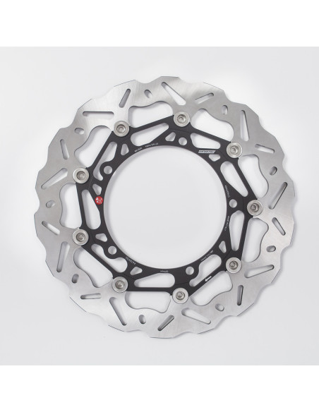 Disque de frein flottant avant droit BRAKING WAVE WK102R SBK TRIUMPH