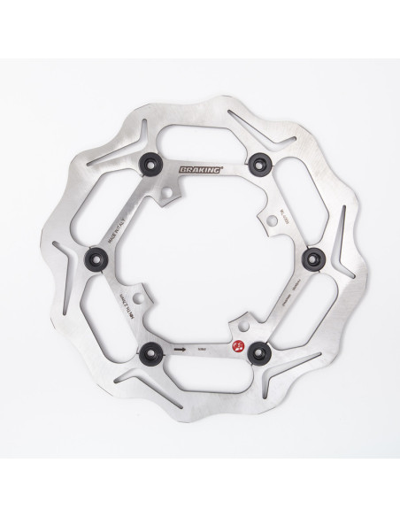Disque de frein avant Oversize BRAKING WL4008 type W-Open KAWASAKI