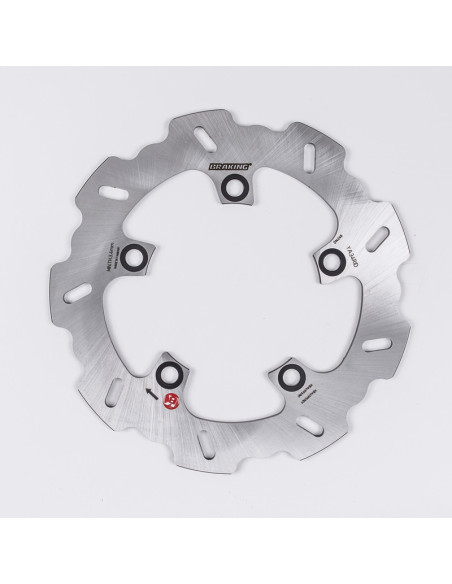 Disque de frein arrière BRAKING WAVE 600 YZF R-6 et 1000 YZF R-1 YA34RID