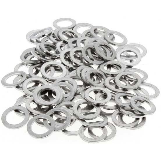 Sachet de rondelles alu CENTAURO 12x18x1.5 (100 pièces)