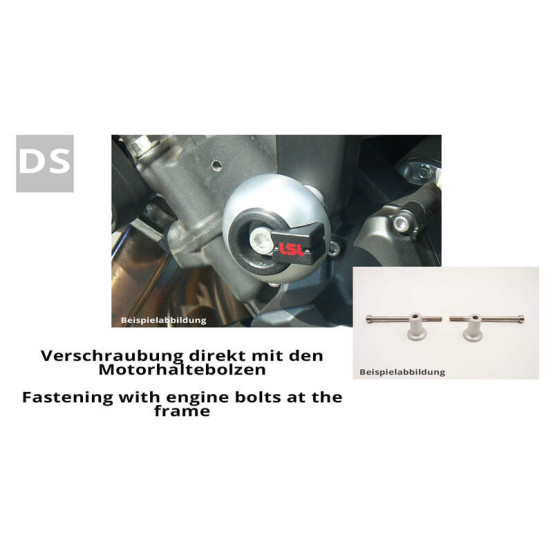 Kit de fixation Crash Pads LSL FZ1 FZ8, Fazer 2006-2015