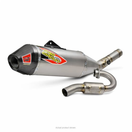 Ligne complète titane carbone Pro Circuit Ti-6 PRO Kawasaki 250 KX-F 2017-2018