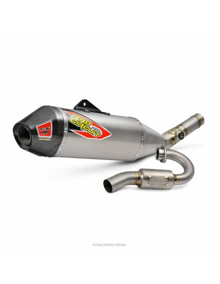 Ligne complète titane carbone Pro Circuit Ti-6 PRO Kawasaki 250 KX-F 2017-2018