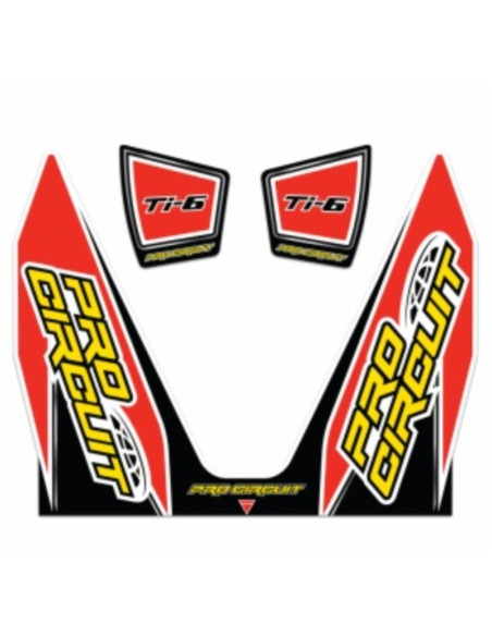 Stickers de silencieux Pro Circuit TI-6