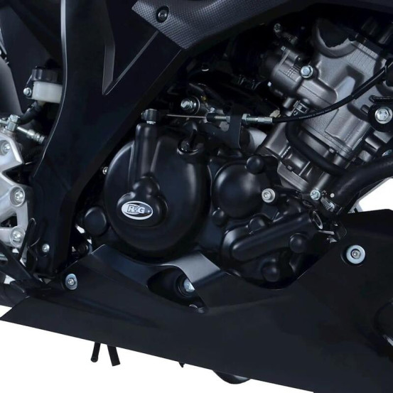 Couvre carter d'embrayage R&G RACING noir SUZUKI GSXR 125 2018 - 2024