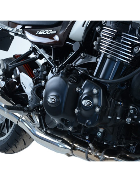 Protection de carter droit (embrayage) R&G RACING noir - KAWASAKI Z900RS