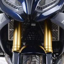 Protection de radiateur R&G RACING inox BMW R 1200 R 2014 - 2018 / BMW R 1250 R/RS 2019 - 2021