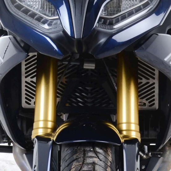Protection de radiateur R&G RACING inox BMW R 1200 R 2014 - 2018 / BMW R 1250 R/RS 2019 - 2021
