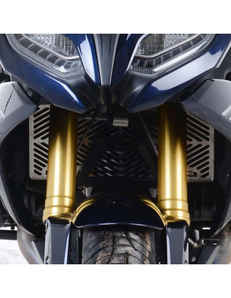 Protection de radiateur R&G RACING inox BMW R 1200 R 2014 - 2018 / BMW R 1250 R/RS 2019 - 2021