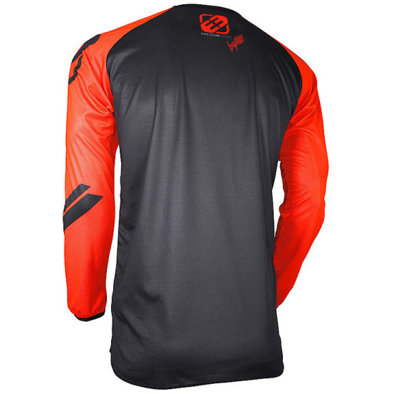 Maillot cross Freegun Shot Devo College - Orange Fluo