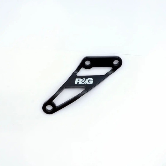 Patte de fixation de silencieux R&G RACING noir - BMW F750-850GS