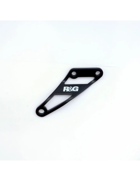 Patte de fixation de silencieux R&G RACING noir - BMW F750-850GS