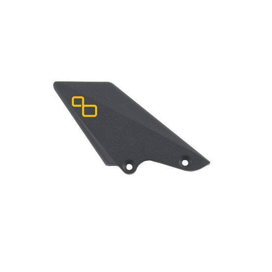 Plaque Protection Commande Reculée Droite LIGHTECH Noir