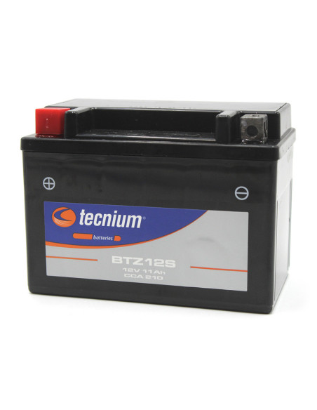 Batterie moto 12v TECNIUM YTZ12S sans entretien activée usine