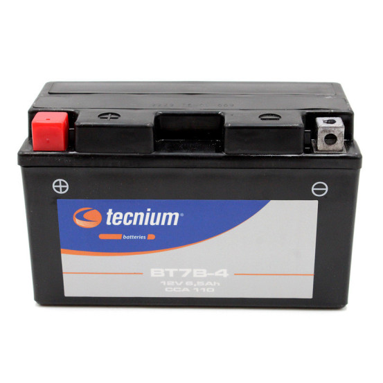Batterie moto 12v TECNIUM YT7B-4