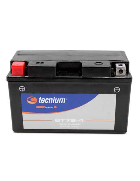 Batterie moto 12v TECNIUM YT7B-4