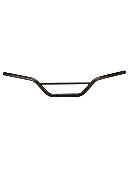 Guidon Acier TOMMASELLI très haut noir Ø22mm
