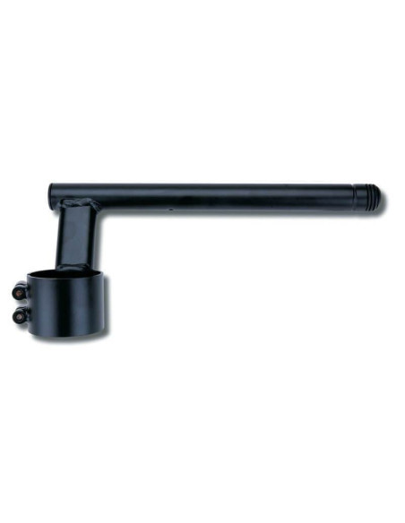 Demi-Guidons acier noir Ø 50mm par paire