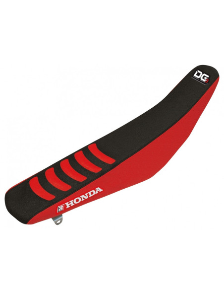 Housse de selle Blackbird Double grip 3 HONDA CRF450R/RX 2021-2026 NOIR/ROUGE