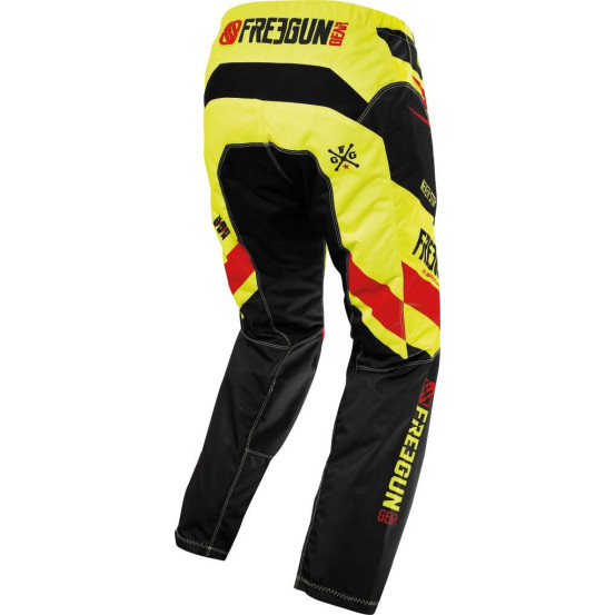 Pantalon Cross Freegun 2017 Contact Trooper Neon Jaune/Rouge