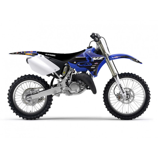 Kit déco avec housse de selle BLACKBIRD Replica Yamaha 2020 Yamaha 125/250 YZ 2002-2014