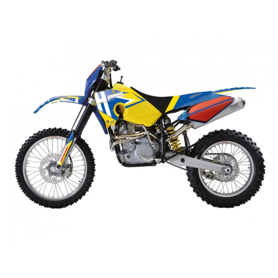 Kit déco avec housse de selle BLACKBIRD Dream Graphic 4 Husaberg FE 2006-2008