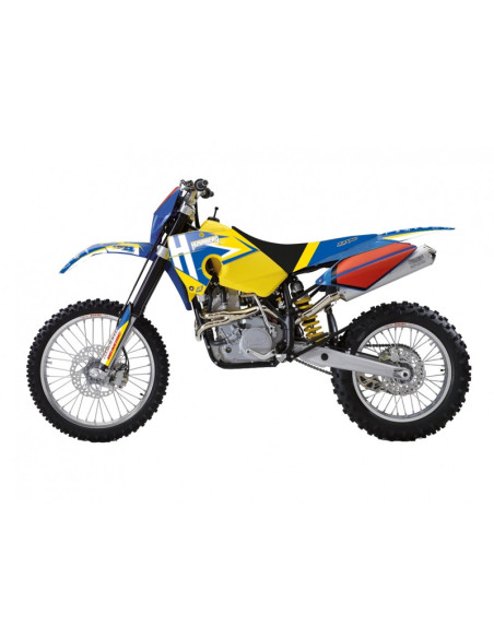 Kit déco avec housse de selle BLACKBIRD Dream Graphic 4 Husaberg FE 2006-2008