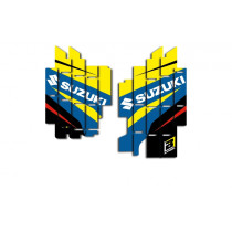 Kit déco grilles radiateurs BLACKBIRD Dream Graphic 4 Suzuki RMZ