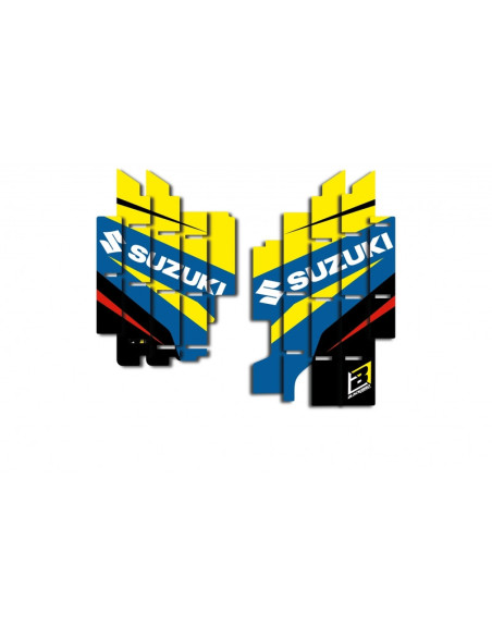 Kit déco grilles radiateurs BLACKBIRD Dream Graphic 4 Suzuki RMZ