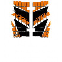 Kit déco grilles radiateurs BLACKBIRD Dream Graphic 4 KTM SX/SXF 2016-2017