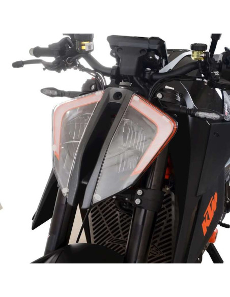 Ecran de protection feu avant R&G RACING translucide