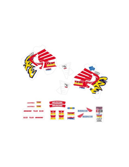 Kit déco BLACKBIRD Replica Team Honda Enduro 1995