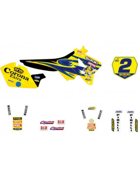 Kit déco TECNOSEL Replica Team Suzuki 2001