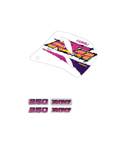 Kit déco TECNOSEL Replica Team KTM Enduro 1994