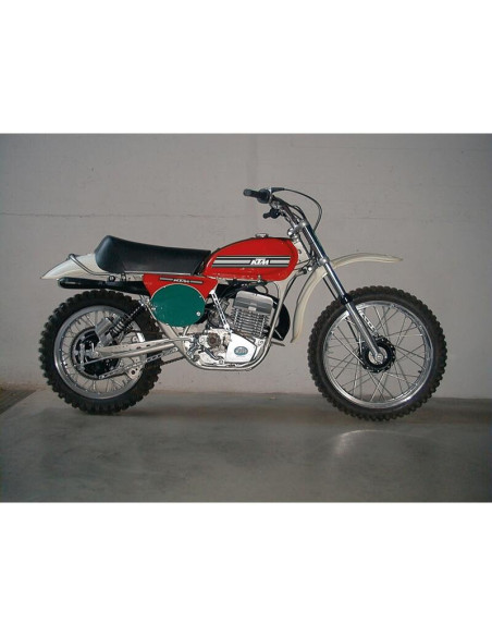 Kit déco TECNOSEL Replica OEM KTM GS 74-76 fond blanc