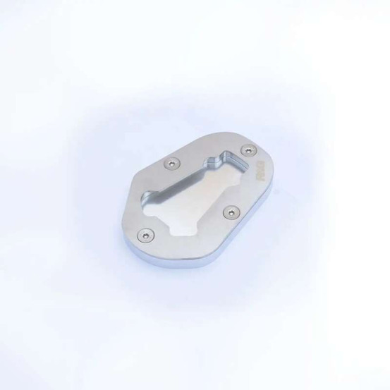Patin de béquille R&G RACING argent - HONDA