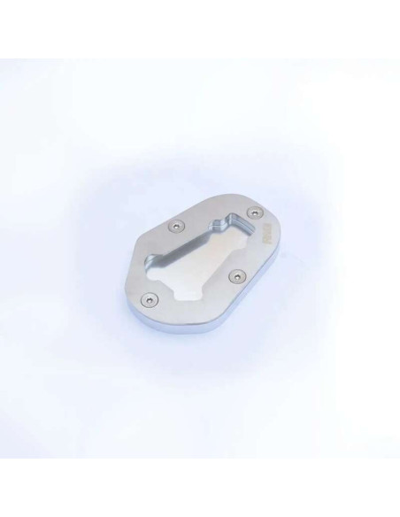 Patin de béquille R&G RACING argent - HONDA