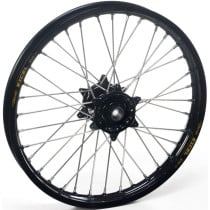 Roue avant complète tubeless HAAN WHEELS (21x2,15) Yamaha 700 TENERE 2019 - 2024 jante noire, moyeu noir