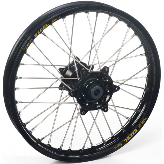 Roue arrière complète tubeless HAAN WHEELS (18x4,25) Yamaha 700 TENERE 2019 - 2024 jante noire, moyeu noir