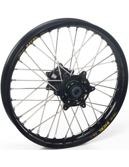 Roue arrière complète tubeless HAAN WHEELS (18x4,25) Yamaha 700 TENERE 2019 - 2024 jante noire, moyeu noir