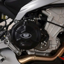 Protection de carter droit (embrayage) R&G RACING Race Series - noir - APRILIA 660 RS