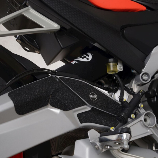 Adhésif anti-frottement R&G RACING 3 pièces - noir - APRILIA 660 RS