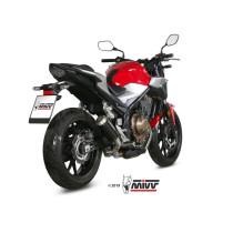 Silencieux d'échappement MIVV MK3 - carbone - HONDA CB 500 F 2019-