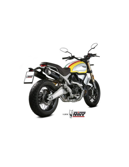 Silencieux d'échappement MIVV GP Pro - noir - DUCATI Scrambler 1100 2018-2020