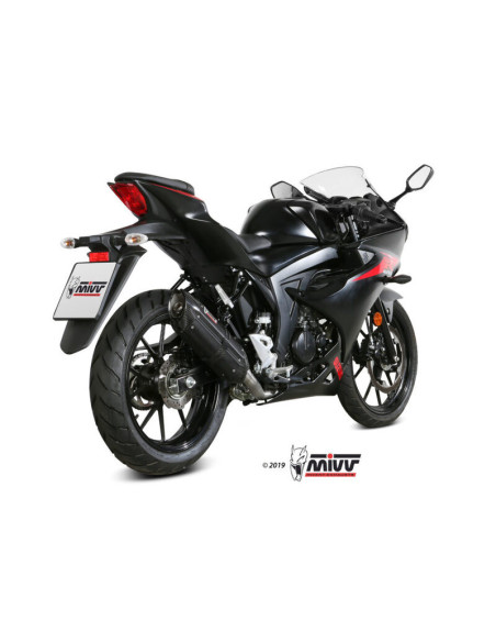 Ligne complète d'échappement MIVV Suono - noir - SUZUKI 125 GSX-S - GSX-R 2017-